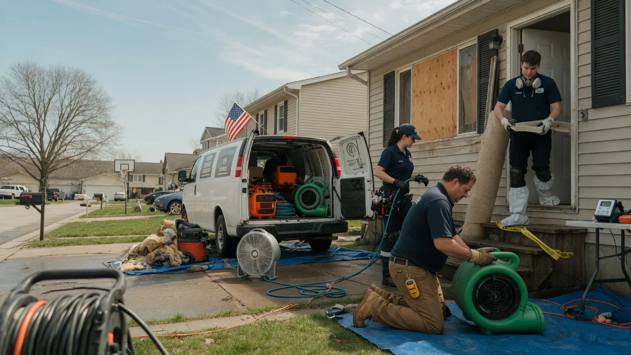 Water Damage Restoration in Rochester, KY near me